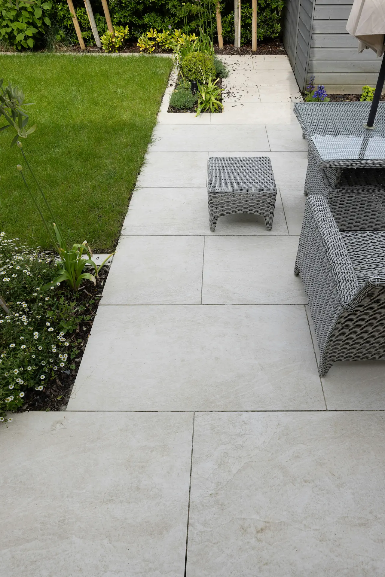 Terrasse extérieur rénové